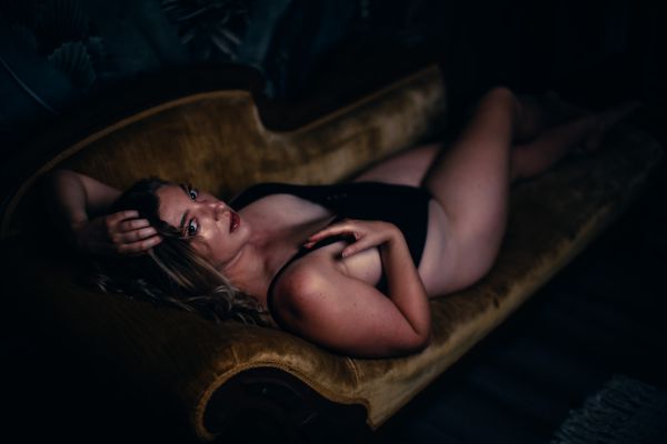 Boudoir portrait from Austin photography session