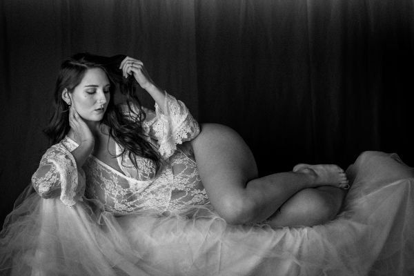 Boudoir portrait from Austin photography session